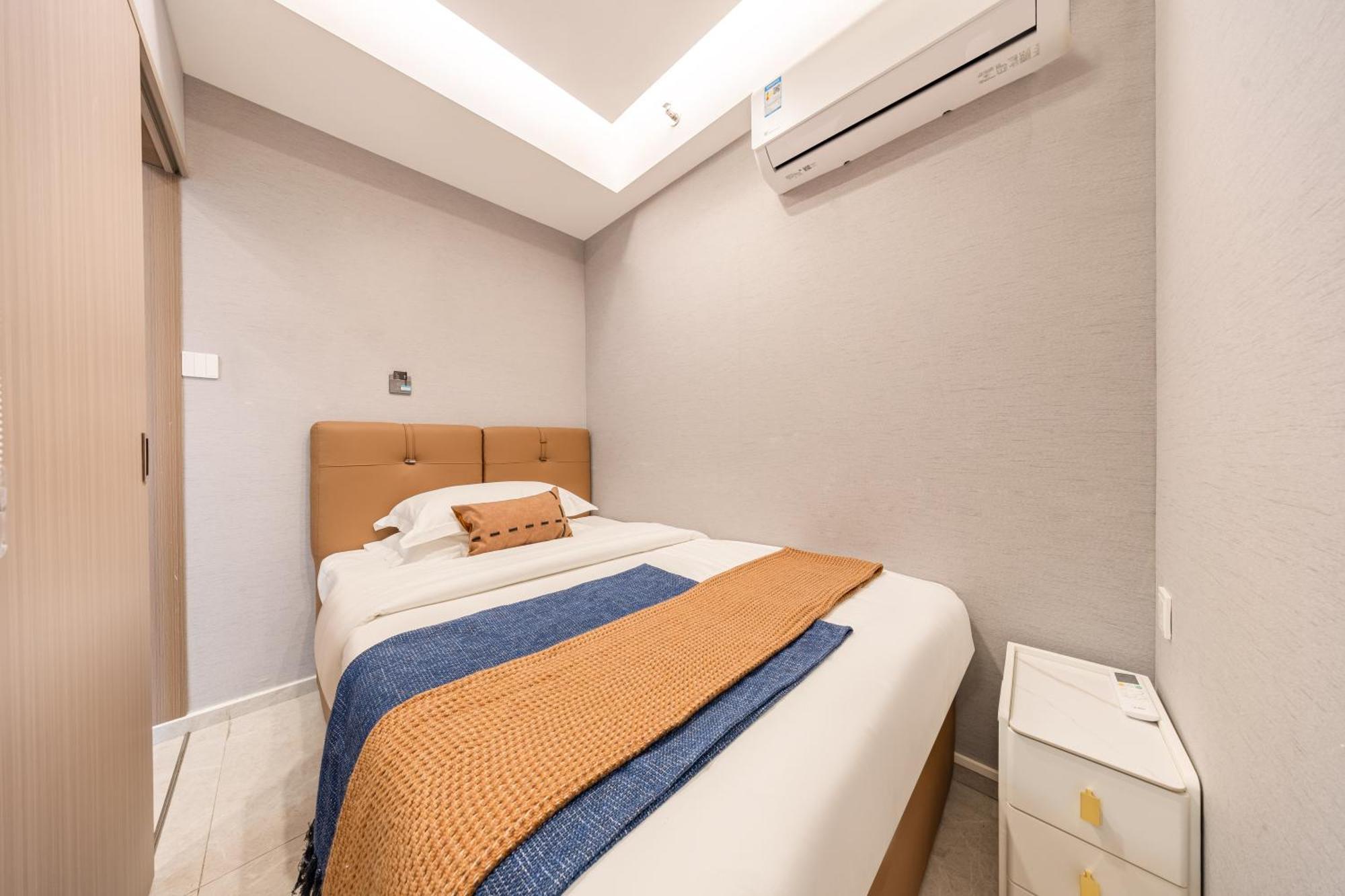 Boruisi Video And Audio Light House - Shenzhen Convention And Exhibition Center Gangxia Metro Station Aparthotel Exterior foto