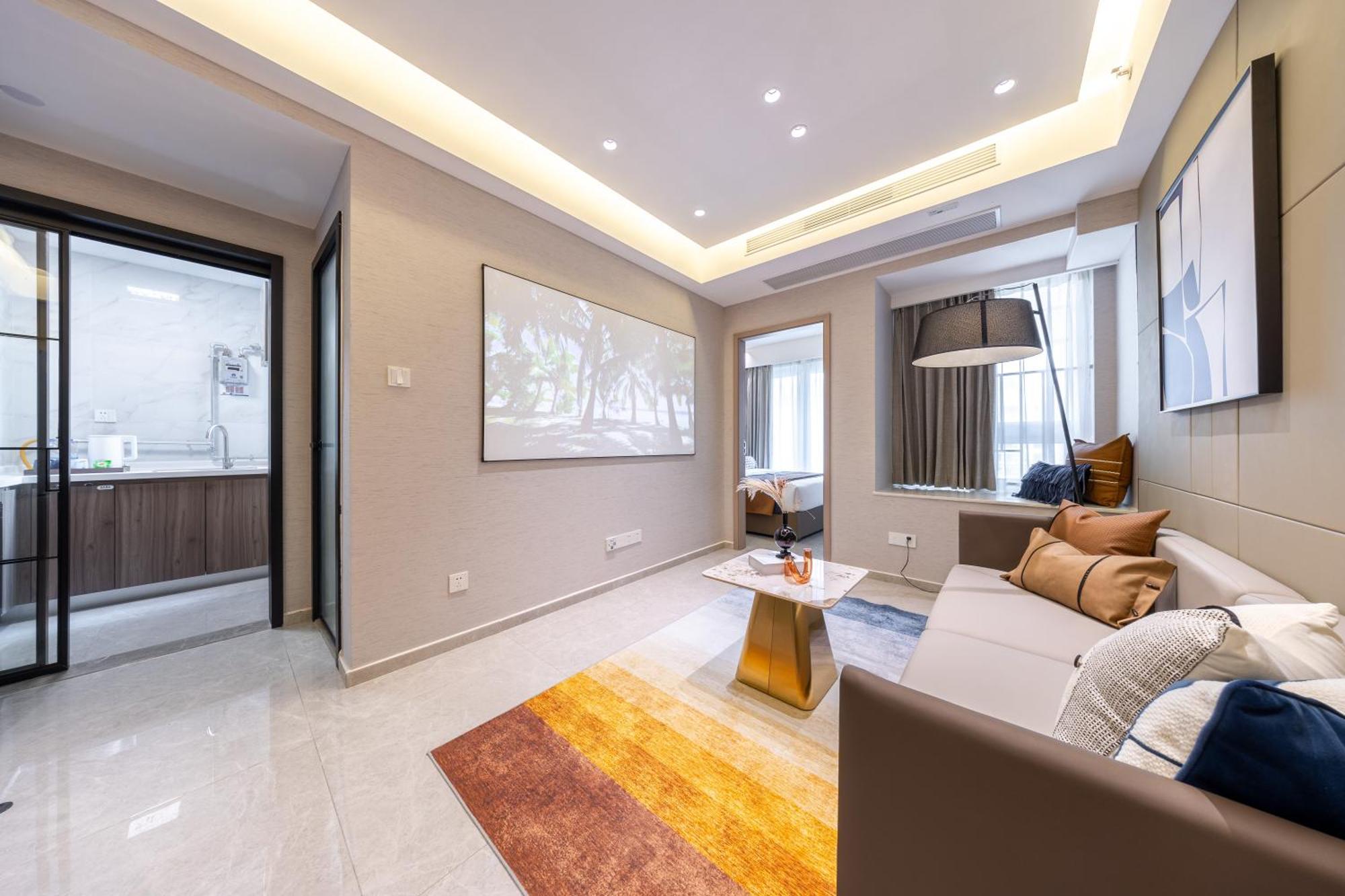 Boruisi Video And Audio Light House - Shenzhen Convention And Exhibition Center Gangxia Metro Station Aparthotel Exterior foto